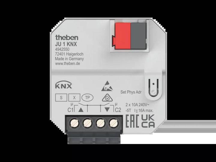 Image du produit Theben JU 1 KNX (Actionneur de commutation, Actionneur de volet)