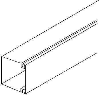 Immagine prodotto Kleinhuis Canalina per cavi 15x15 marrone 98m (Tubazione, 200 cm)