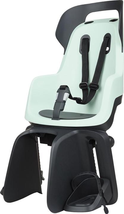 bobike Maxi Go RS Bicycle Seat - mit dem Schlafmodus - Gepäckträger - Marshmallow Mint (Gepäckträger (hinten))
