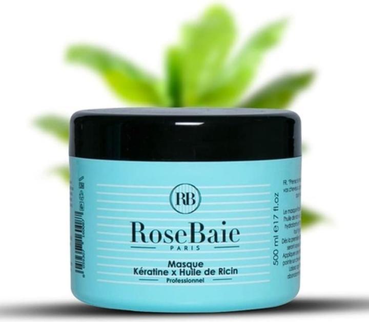 RoseBaie Castor Oil Keratin Mask Berry 500ml (500 ml)