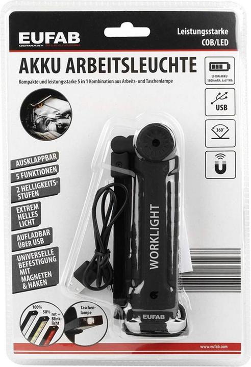 Actual product image Eufab Working headlights (400 lm)