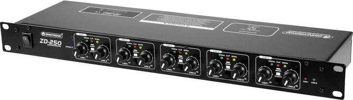 Omnitronic ZD-250B Zonen-Verteiler