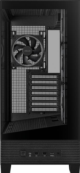 Actual product image ASUS A31 Plus Tg Argb Black (ATX, Mini-ITX, mATX)