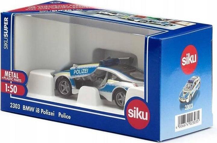 Produktbild Siku BMW i8 Polizei