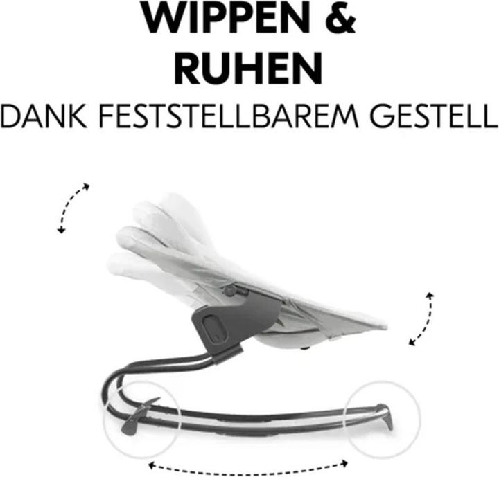 Produktbild Hauck Alpha Bouncer Premium Light Grey