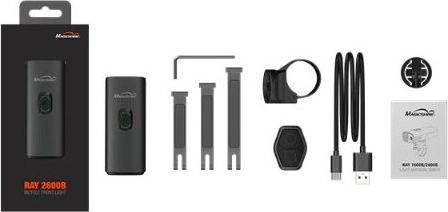 Actual product image Magicshine Headlight Ray 2600 Wireless Remote (2600 lm)