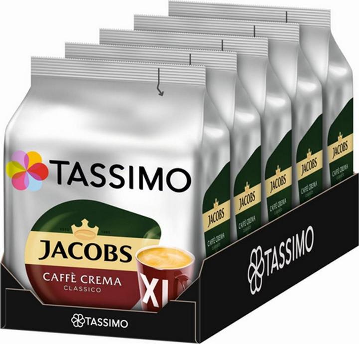 Tassimo Jacobs Caffe Crema (80 x Port.)
