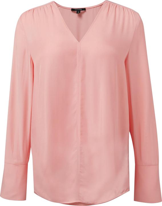 Produktbild Comma Bluse Viskosebluse mit V-Ausschnitt (34)