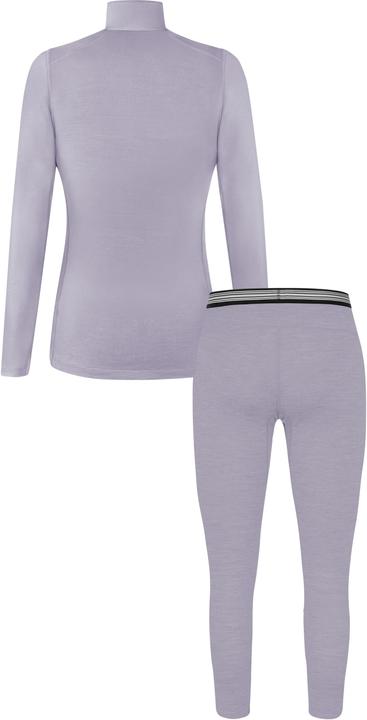Actual product image Normani Damen Merino Langarm mit 1/4 Zipper „Launceston“ und Merino Hose „Perth“ - 9667 (S)
