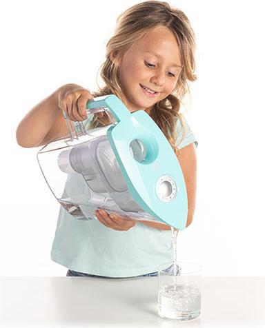 Actual product image Laica UFSBE02 water filter Manual water filter Transparent, Turquoise 3 L (3 l)