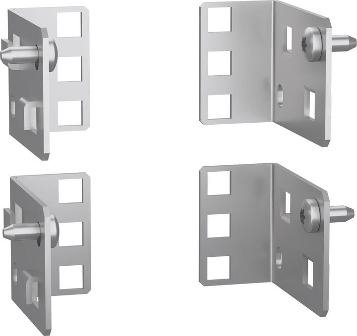 Actual product image Schneider Electric He bracket SF/SM devices 1 or 3 He NSYRC1U - Rack Accessories