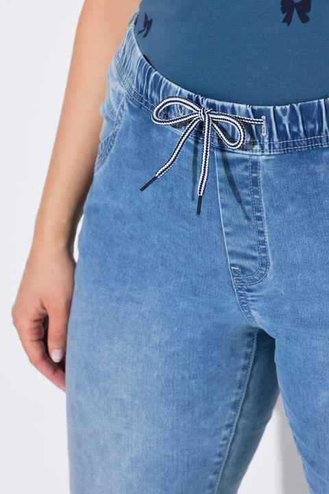 Immagine prodotto Ulla Popken Jeggings modello Sienna con taglio della gamba aderente e cintura elastica (48)