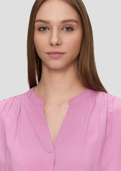 Image du produit s.Oliver Bluse Viskosebluse mit Tunikaausschnitt (36)