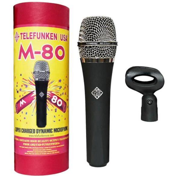 Thumbnail - Telefunken M80 dynamisches Mikrofon mit Stativ, Mikrofon