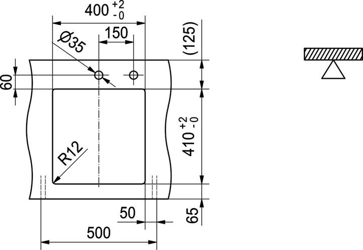Produktbild Franke 127.0650.362 (Einbauspüle, 80 cm, 60 cm)