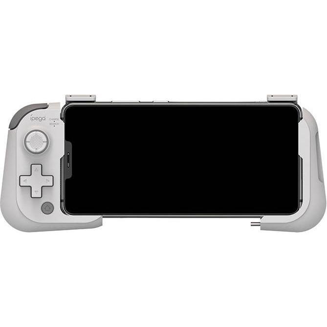iPega PG-9211A Wireless Gaming Controller with smartphone holder (white) (iOS, Android), Gaming Controller, Weiss
