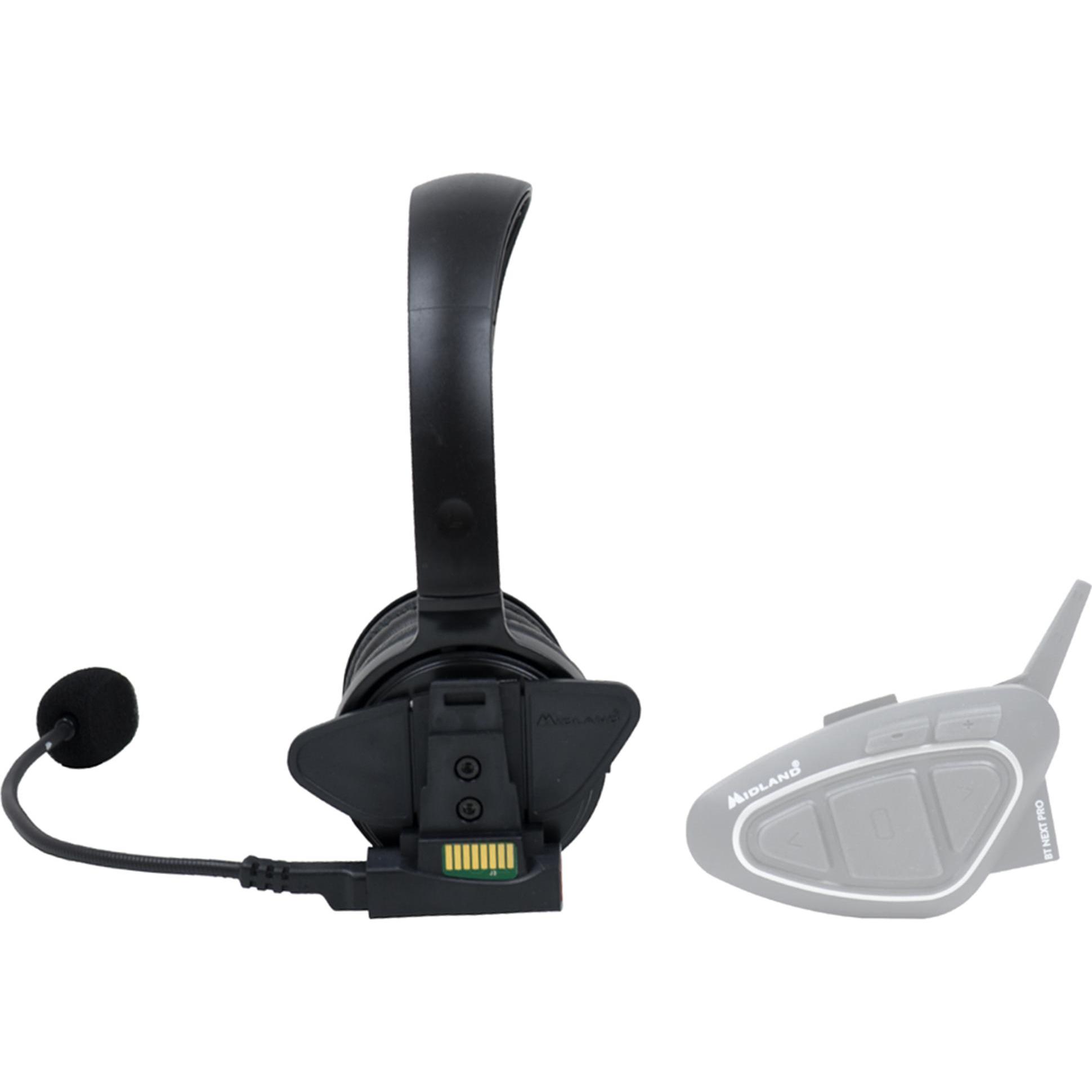 Thumbnail - Midland Demo Package Pro Series Kopfhörer mit Mikrofon, für Motorradfahrschule, Sky, kompatibel mit, Walkie-Talkie Zubeh...