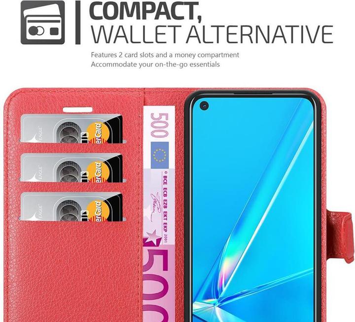 Image du produit Cadorabo Book avec fonction stand Cover (Oppo A92)