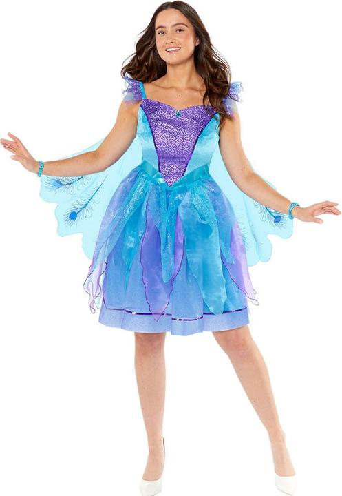 Actual product image Amscan Enchanting peacock costume for ladies (M/L)