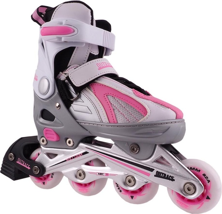 Outrace Skates Volt Grau grau-rosa PW-126B-9 (37-40) (40)