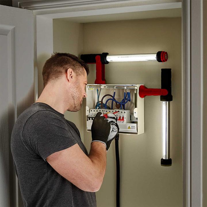 Actual product image Maclean werklamp LED XXL MCE230 Energy 2 stuks lampen met hanger en magneet (1200 lm)