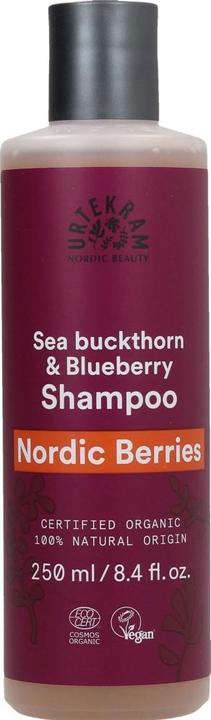 Actual product image Urtekram Shampooing Nordic Berries (250 ml, Liquid shampoo)