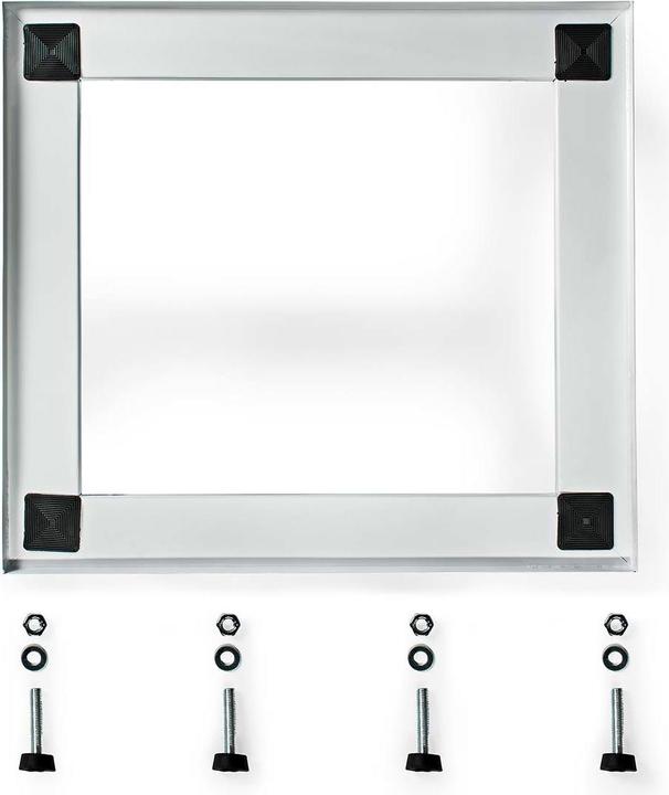 Actual product image Nedis Stand for washing machine and dryer| Height 300 mm| Width 610| Depth 550