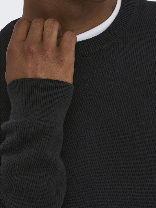 Produktbild Only & Sons Strukturstrick Strickpullover (XL)