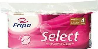 Actual product image Fripa Toilet paper Select 4-ply (8 x)