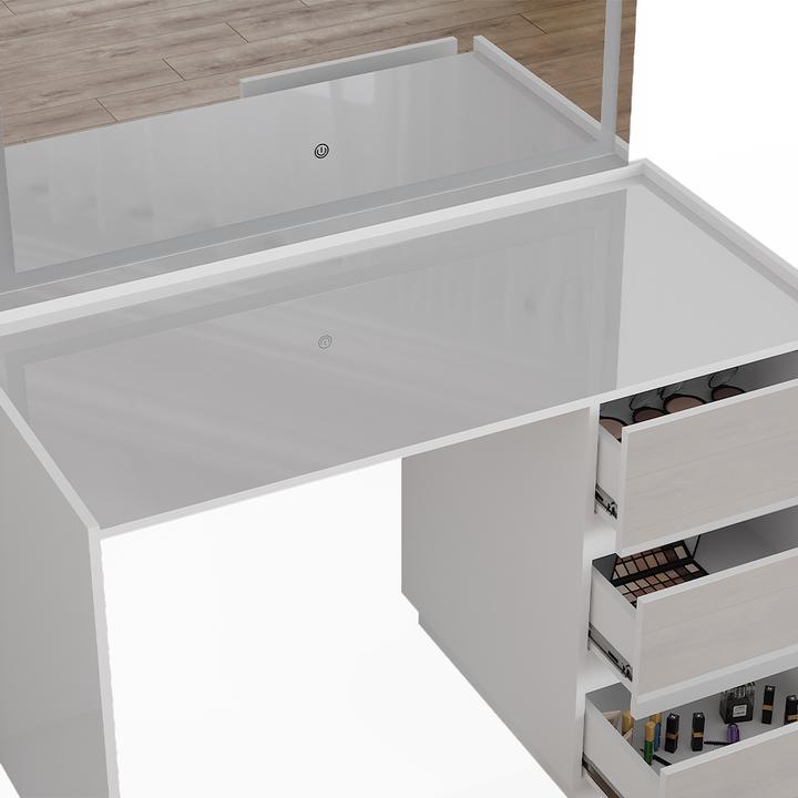 Actual product image Vicco Marla with LED mirror (120 x 60 x 79 cm)