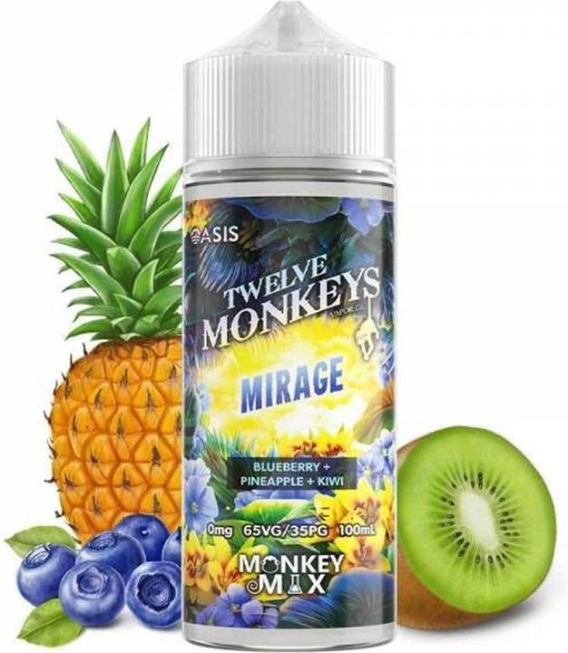 Bilberry, Kiwi, Pineapple