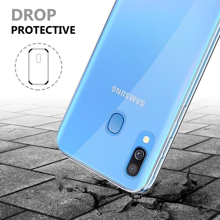 Produktbild Cadorabo TPU 360 Grad Case Cover (Samsung Galaxy A40)