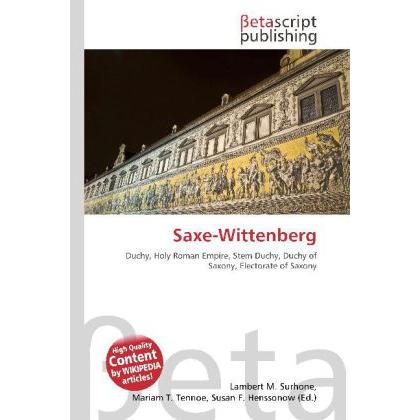 Saxe-Wittenberg, Fachbücher
