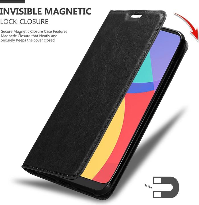 Produktbild Cadorabo Book Invis. Magnet Hülle (Alcatel 1S (2021))
