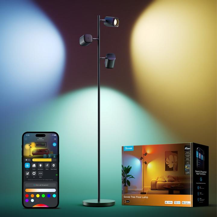 Actual product image Govee Floor lamp tree (1500 lm)