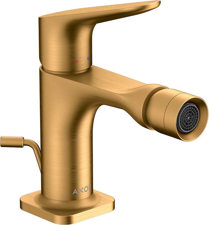 AXOR Citterio M Bidetarmatur Chrom - Einhebel-Armatur Mit Zugstangen-Ablaufgarnitur