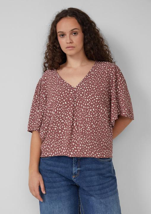 Immagine prodotto s.Oliver Bluse Viskose Bluse mit All-over-Print (48)