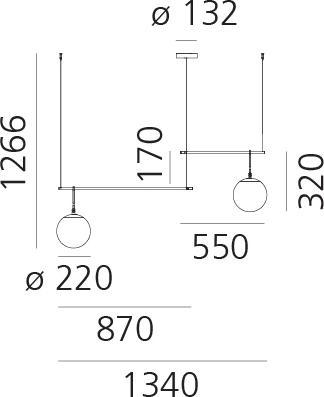 Immagine prodotto Artemide Nh (E27, 2284 lm)