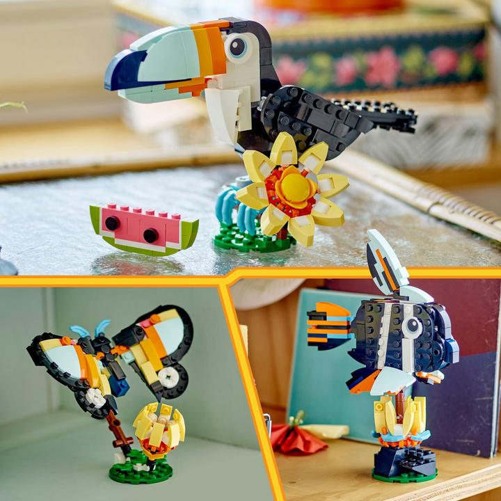 Produktbild LEGO Wilde Tiere: Tropischer Tukan (31173, LEGO Creator Expert)