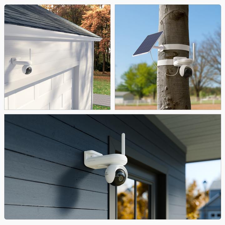 Actual product image Reolink Altas Series B660 with Solar Panel 3 + Hub 1