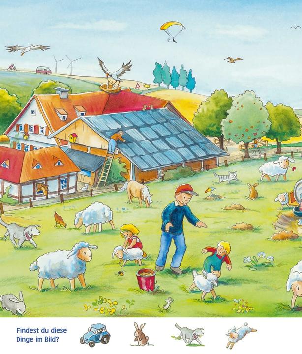 Produktbild Unkaputtbar: Mein erstes Wimmelbuch: Auf dem Bauernhof (Deutsch, Sibylle Schumann, 2021)