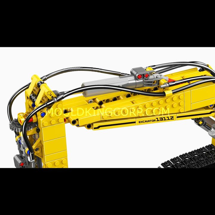 Produktbild Mould King Raupenbagger (inkl. Fernbedienung) - Klemmbausteine