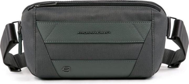Produktbild Piquadro Trakai, Textile Fanny Pack, Grey, 27 x 14.5 x 7.5 cm, For Men