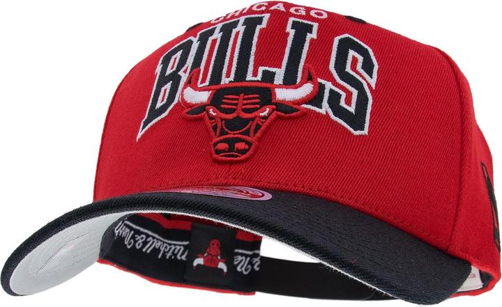 Produktbild Mitchell & Ness M&N Stretch Snapback Classic Red Cap - Chicago Bulls Rot (One Size)