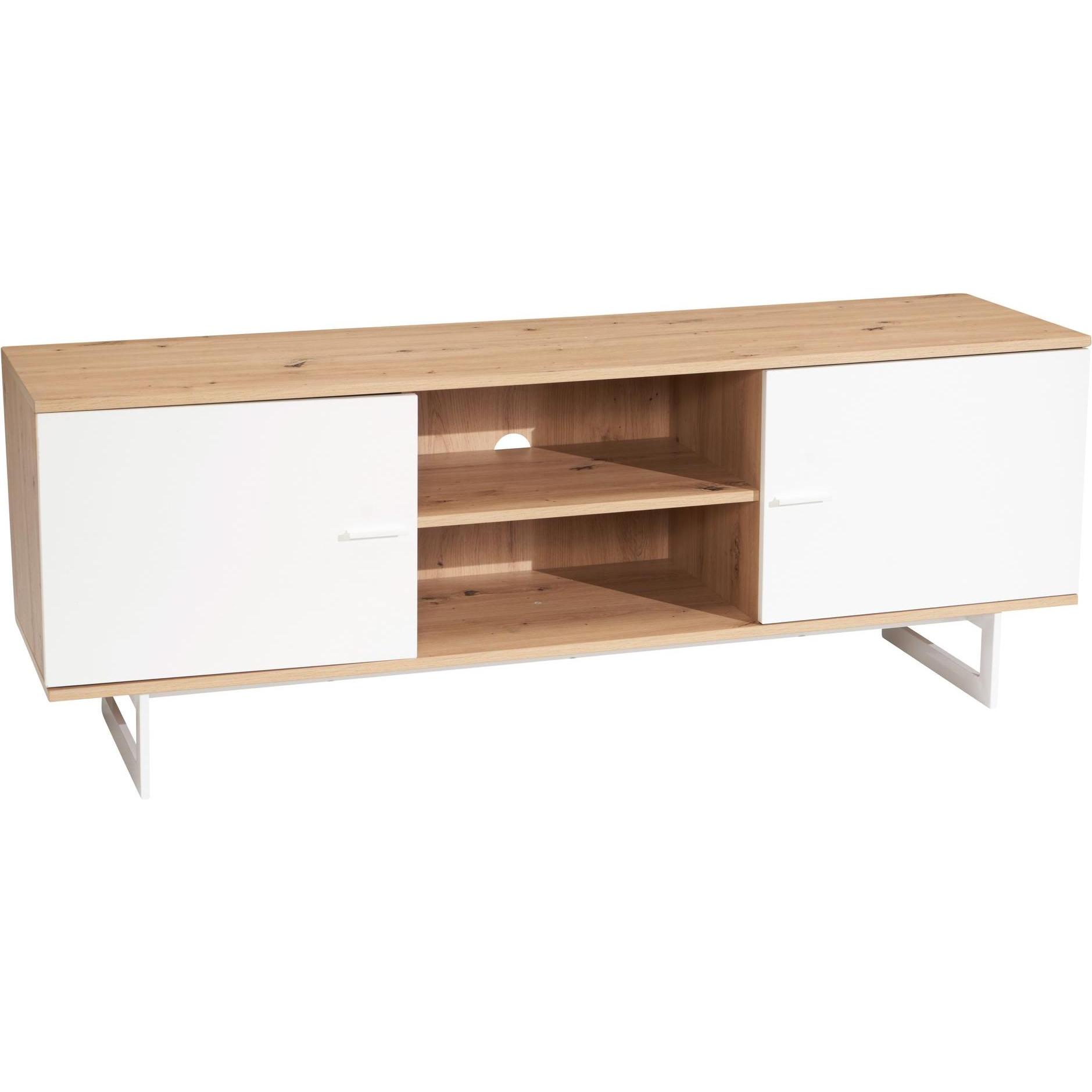 Wohnling, TV Möbel, Eiche-Dekor (150 x 40 x 55 cm)