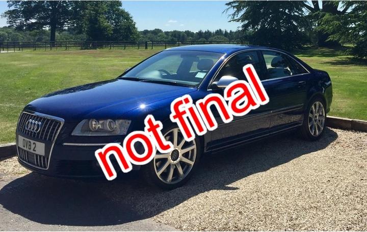 Produktbild Solido 1:43 Audi D3 S8 2010 blau