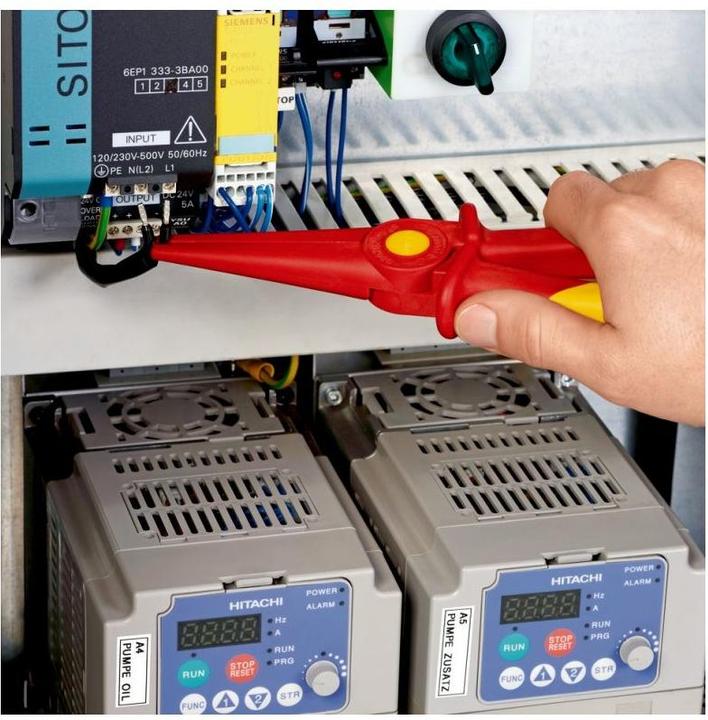 Produktbild Knipex Flachrundzange aus Kunststoff (195 mm)