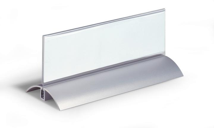 Produktbild Durable Tischnamensschild, Acryl mit Aluminiumfuss
