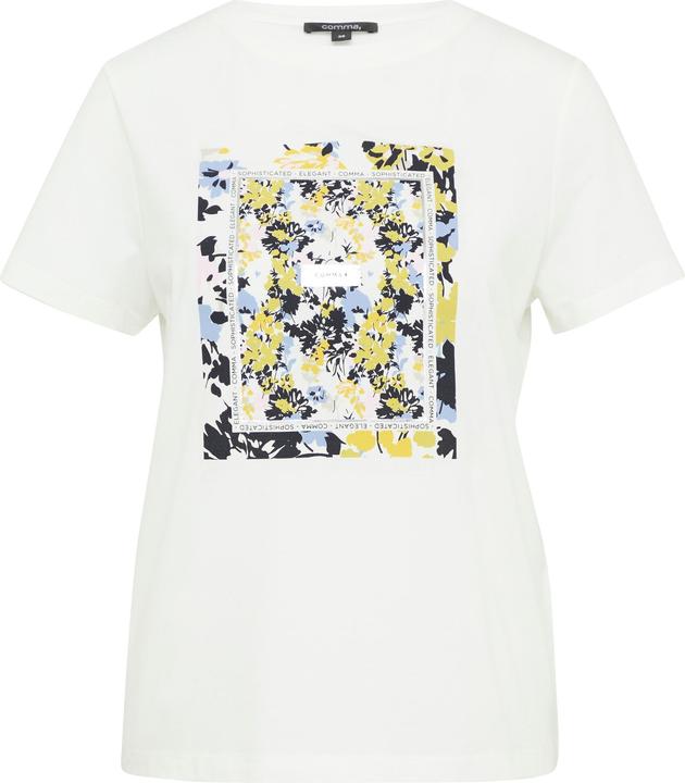 Image du produit Comma T-Shirt Jersey-T-Shirt mit Artwork (36)