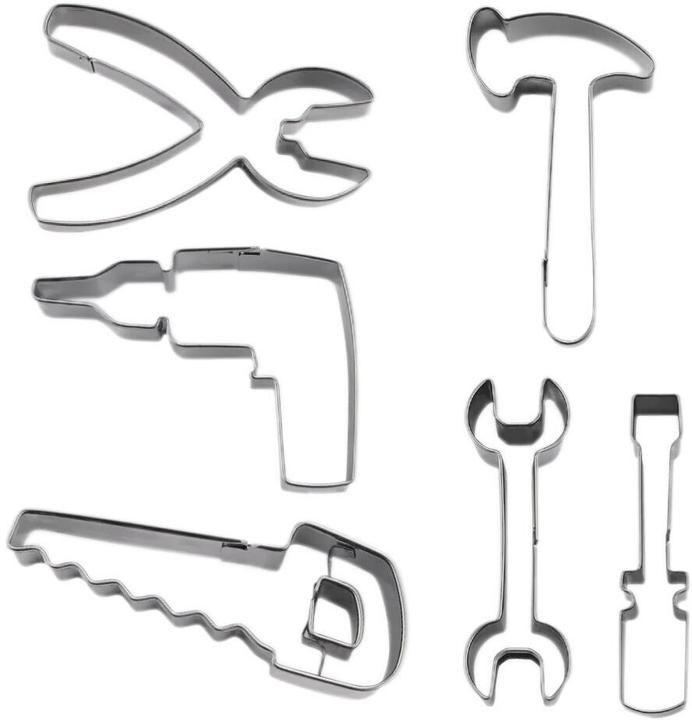Städter Ausstecher Set In der Werkstatt 6-teilig 7.5–9 cm